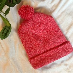 red beanie